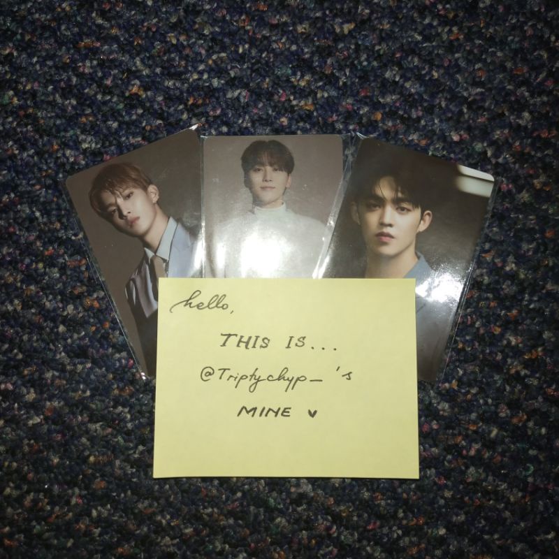 SHARING TRADING CARD INCOMPLETE SEVENTEEN SVT