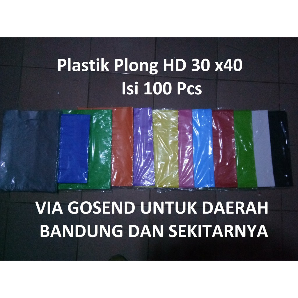 Jual Plastik Plong Plastik Hd 30x40 Isi 100 Lembar Shopee Indonesia 8702