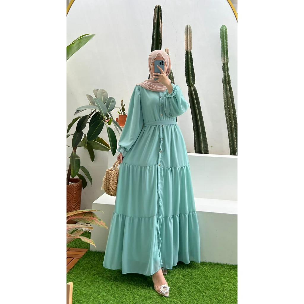 LIMITED - MARYAM DRESS GAMIS ELEGAN WANITA CERUTY BABYDOLL PREMIUM