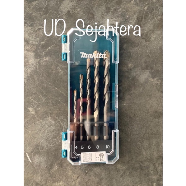 MATA BOR BETON MASONRY MAKITA SET 5 PCS ORIGINAL