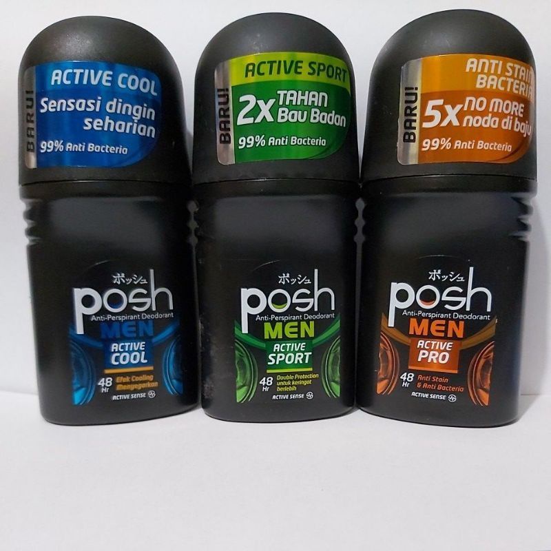 Posh Men Deodorant Roll On 50ml