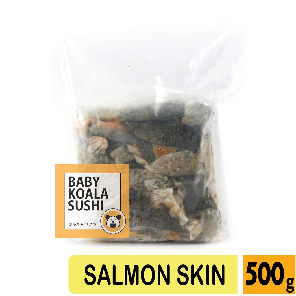 SALMON SKIN Kulit Ikan Salmon 500 g