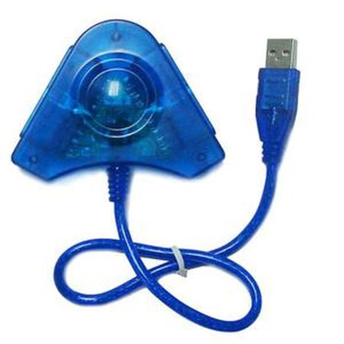 Converter USB to Stik PS2 / CONVERTER USB TO JOYS PS DOUBLE / Gender stik ps to usb / stik ps to pc