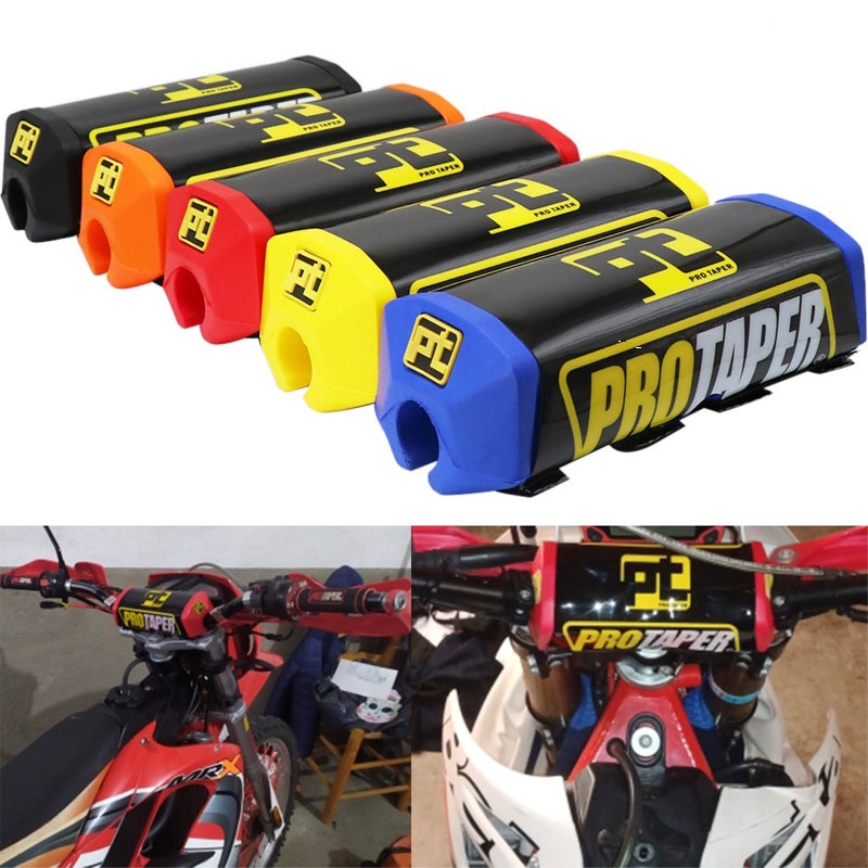 Sepeda Motor Pelindung Dada Persegi Stang Bar Pad Fat Bar Pad Pelindung Dada Cross Bar Untuk Yamaha Protaper Motocross