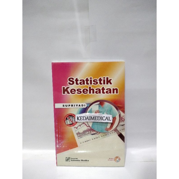 BUKU STATISTIK KESEHATAN + CD SUPRIYADI