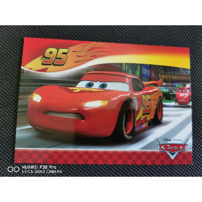 

kartu pos disney car/car disney postcard