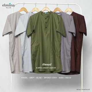 Baju Koko Kemeja/Kurta Ahmad Bahan Toyobo By Elmina