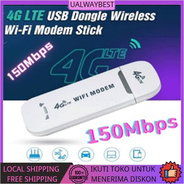 Modem 4G LTE Speed 150Mbps Travel USB Sim Card WiFi MODEM DONGLE USB HOTSPOT WIFI 4G UNLOCK ALL OPERATOR Support 8 Devices 10m