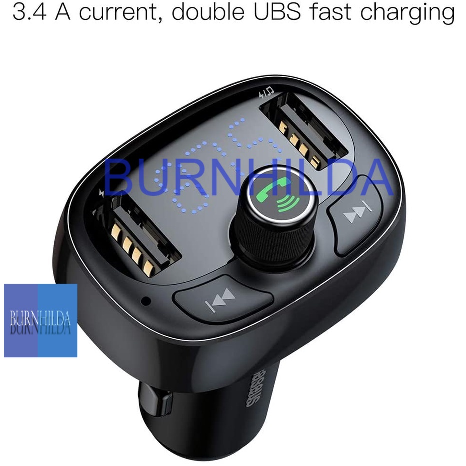 Car Bluetooth 5.0 FM Transmitter 3 USB + TF Slot CCTM Bluetooth Car Adapter, V5.0 Bluetooth FM Transmitter for Car, Bluetooth Radio for Car, MP3 Player with PD/USB Quick Charge, Hands Free Calling, 3 Playing Mode mobil motor burnhilda