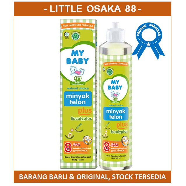 Minyak Telon My Baby Plus Eucalyptus 145 ml