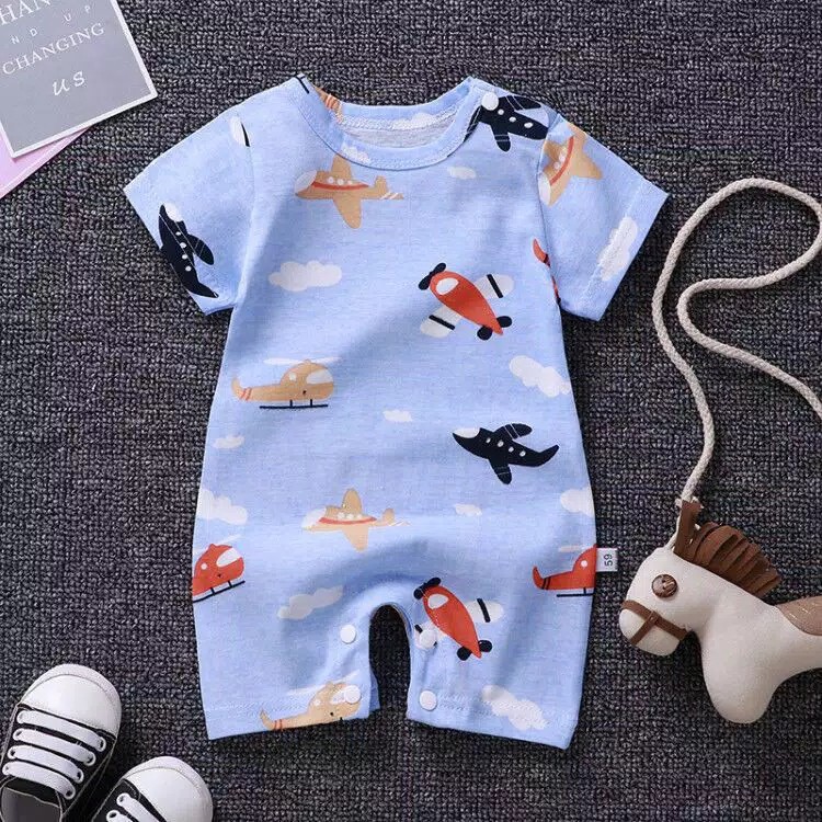 LittleAaron JUMPER IMPORT PENDEK baju bayi imut lucu jumper bayi pendek import