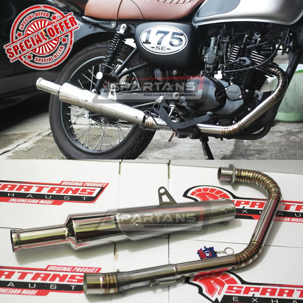 Racing Knalpot W175 Spartans Classic Ws