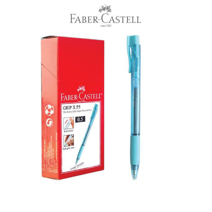 

Cuci Gudang Awal Tahun Faber-Castell Ballpoint Grip XP 0.5mm Black Ink Turquoise Barell - Box Diskon