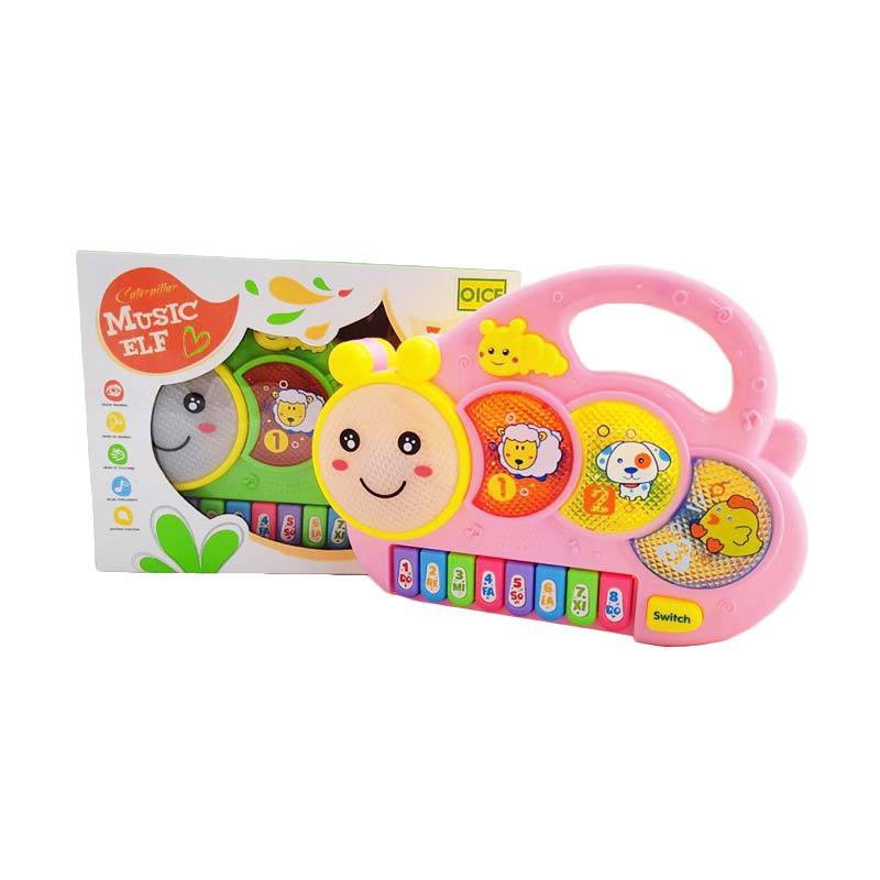 Edufuntoys -  MUSIC PIANO/ animal farm Piano / vehicle piano / music elf mainan piano anak-elf piano
