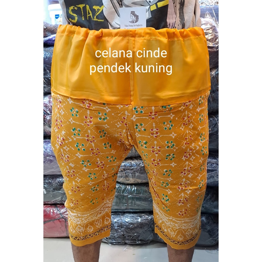 Celana Kain Cinde Pendek dan Panjang