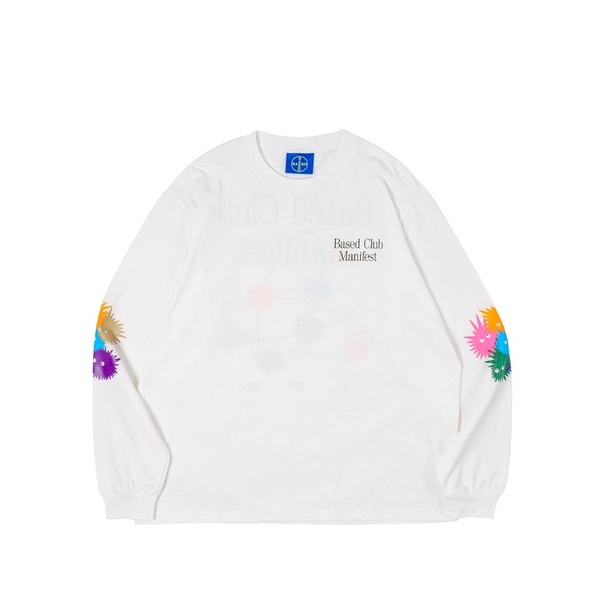 BASED CLUB - MANIFEST WHITE LS ORIGINAL (PONTTE STORE)