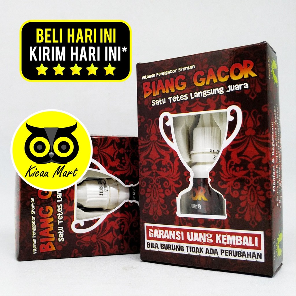 VITAMIN OBAT PENGGACOR SPONTAN BURUNG MURAI KACER PLECI KENARI BIANG GACOR SEMPATI POWER BIGACOR