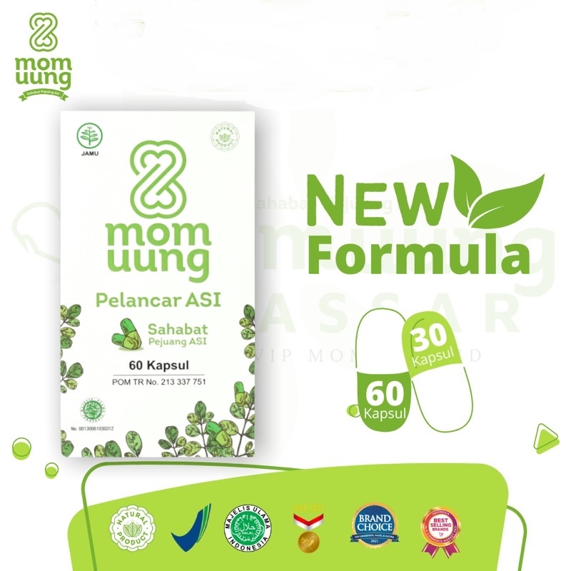 MOM UUNG ASI Booster / Kelorcap MOM UUNG Herbal - IVA