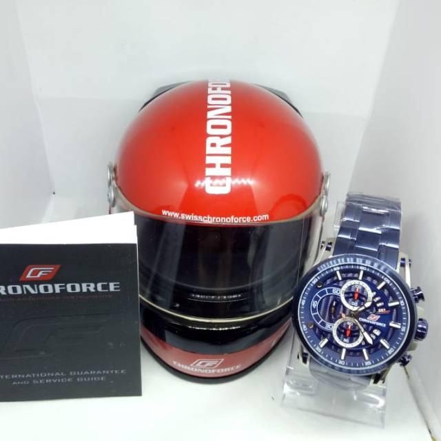 JAM TANGAN PRIA CHRONOFORCE CF5308G NAVI ORI MURAH