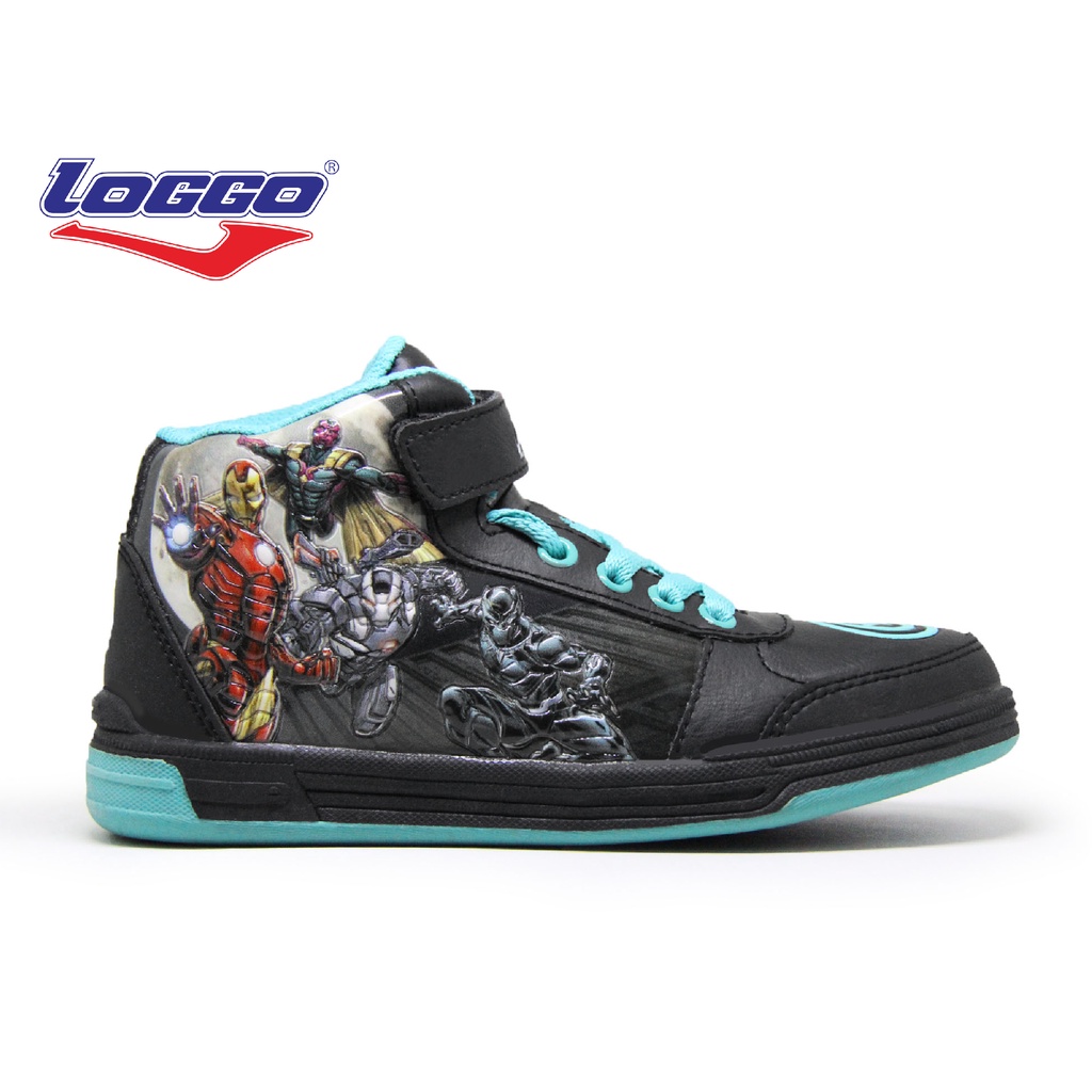 Loggo - Sepatu Avengers Boot 1 - Sepatu Anak Casual size 33-38