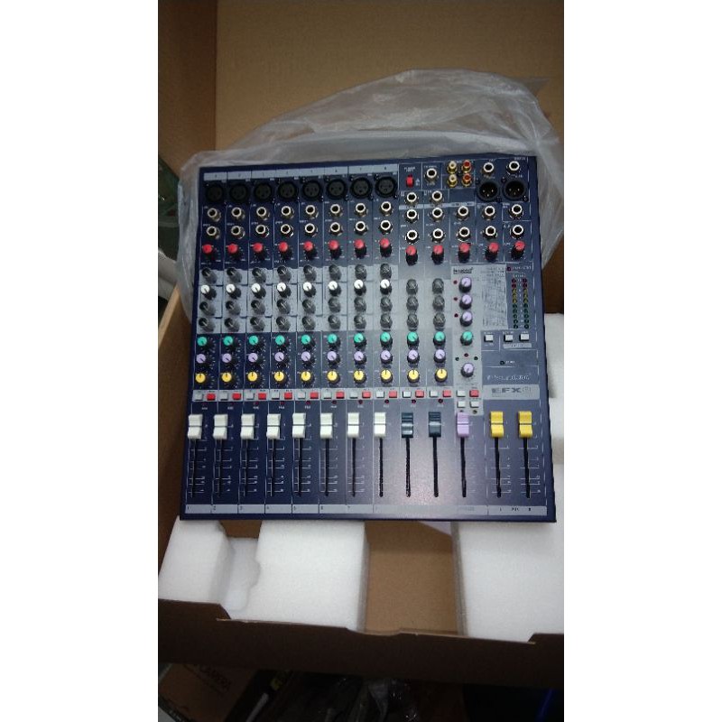 AUDIO MIXER SOUNDCRAFT EFX8 8 CHANEL