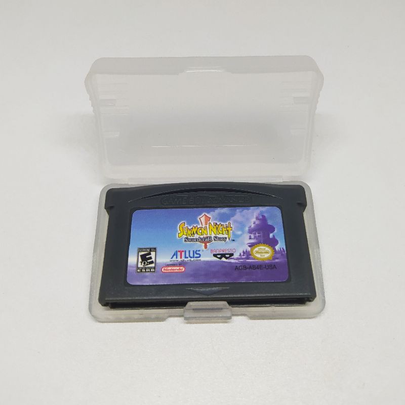 Kaset Gameboy Advance Summon Night 1 GBA Nintendo DS Lite NDS NDSL Retro Game Cartridge