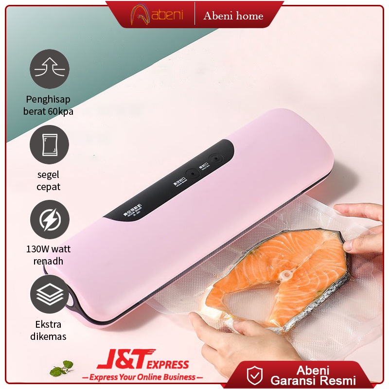 Abeni vacum sealer vacuum food Sealer Portable Food Grade Home Preservation Packaging Machine vacum sealer makanan