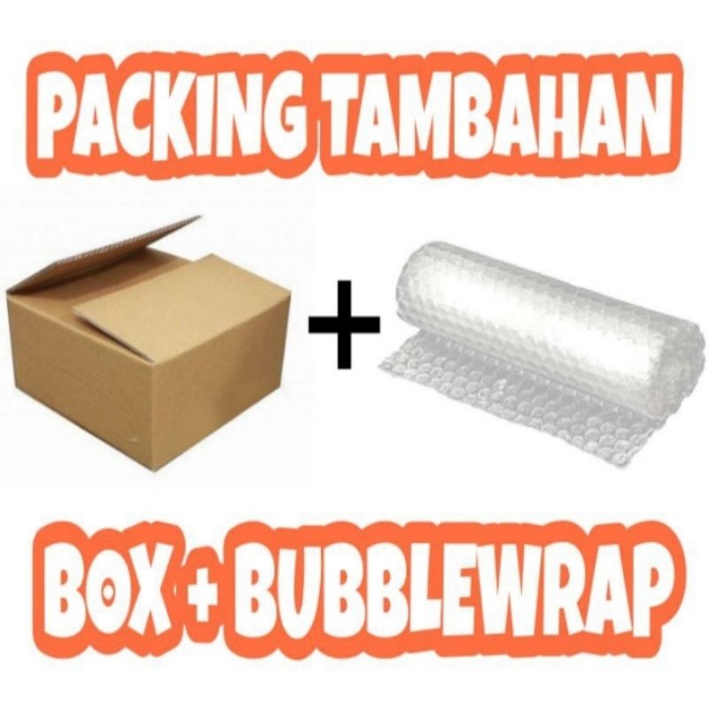 

Tambahan Packing Box atau buble