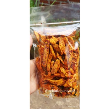 

basreng baso goreng gurih stik pedas daun jeruk 100gr