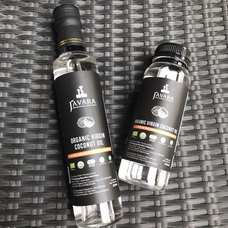 JAVARA VCO EXTRA VIRGIN COCONUT OIL 250ML