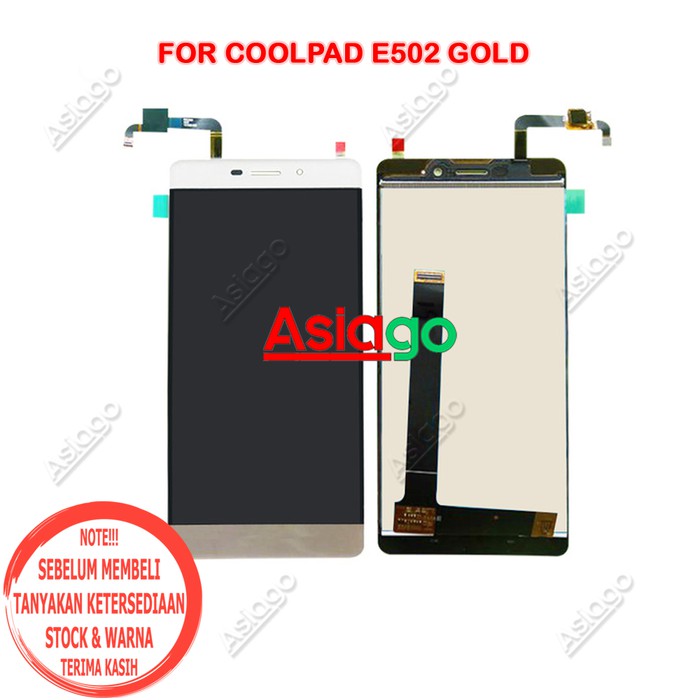 LCD COOLPAD E502+TOUCHSCREEN ORIGINAL (SKY 3) - Kuning
