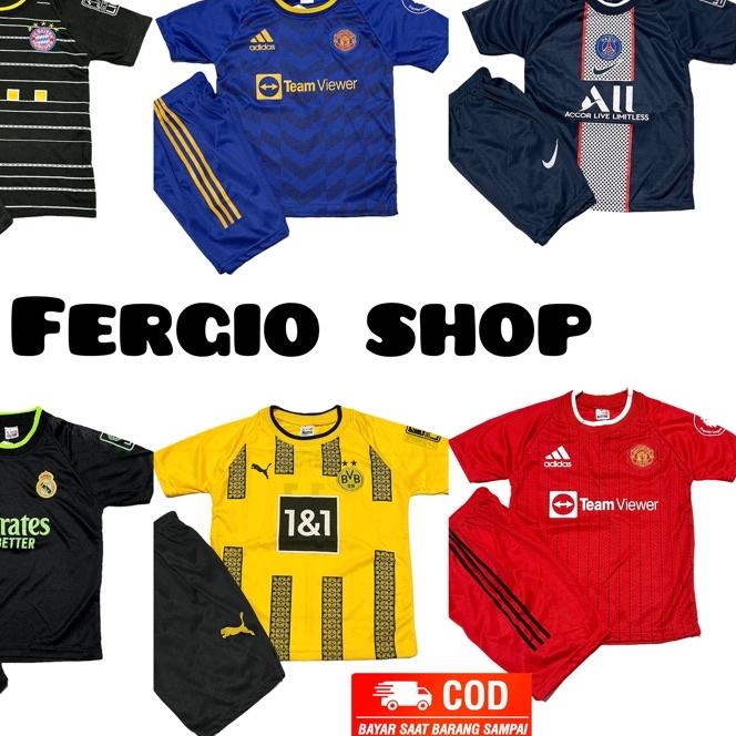 Stelan kaos bola anak / jersey bola anak terbaru/ baju bola anak/ setelan bola anak/ kaos bola anak/