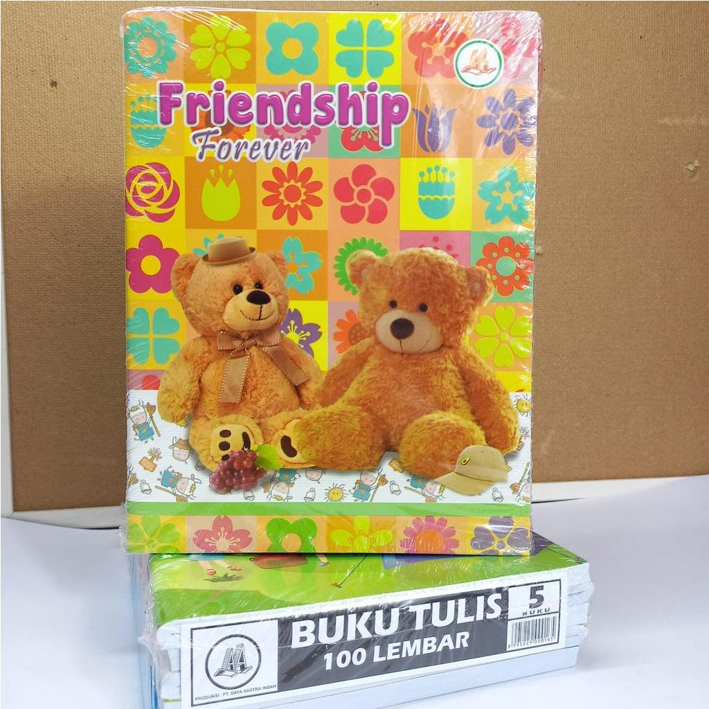 

Buku Tulis AA 100 lembar (5pc)