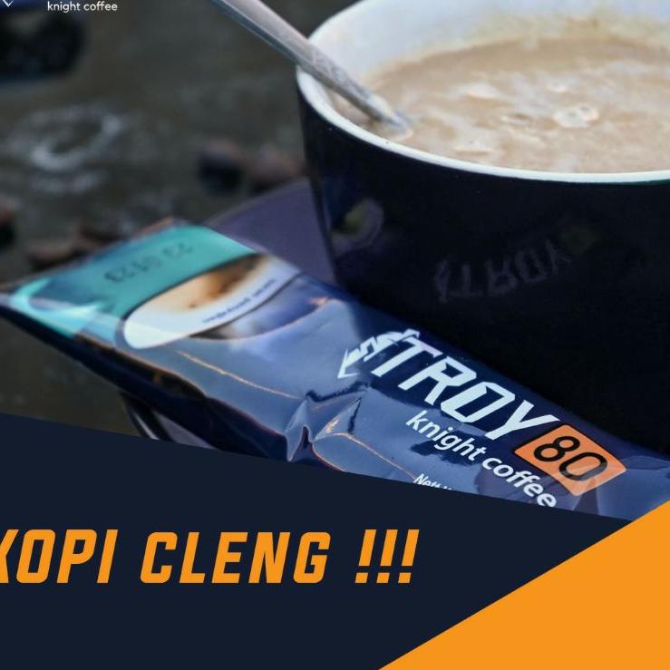 Bayar.Di.Tempat⭐ AYQ. -Sachet- Kopi Troy 80 Herbal Stamina Original Kopi Cleng Pria ❥ Stock Banyak