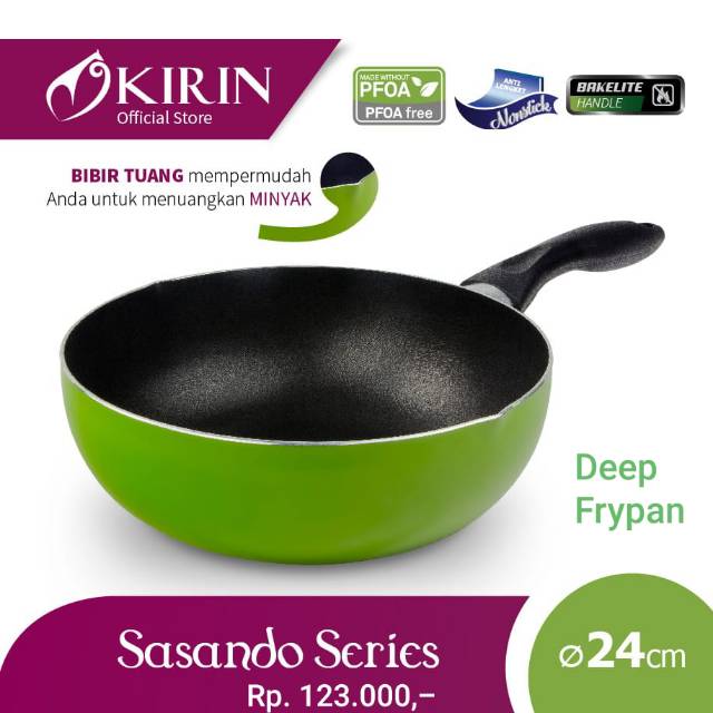 Kirin Deep Frypan Sasando Series