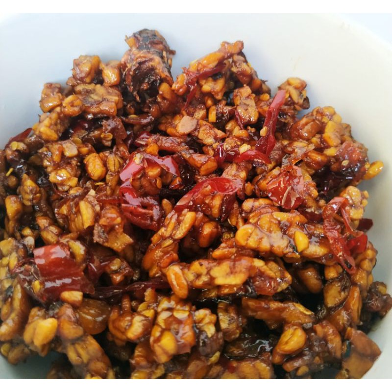

Kering tempe pedas manis 300 gr
