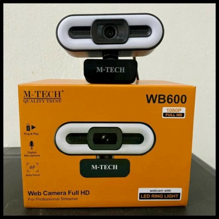 WEBCAM HD MTECH WB300 (USB WEBCAM MTECH WEBCAM M-TECH HD1080 WB-300)