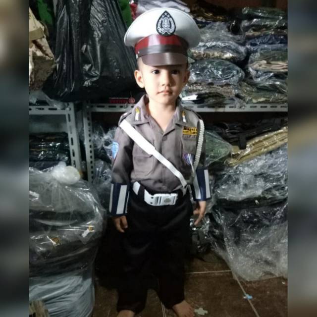 Baju Profesi Anak POLISI / Baju POCIL / POLISI CILIK