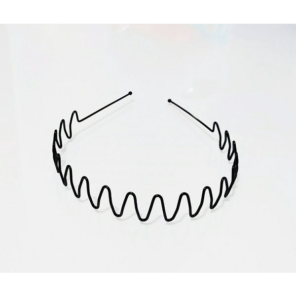 BANDO KAWAT GELOMBANG FASHION PRIA WANITA/ BANDO KAWAT GELOMBANG IMPORT PER PCS