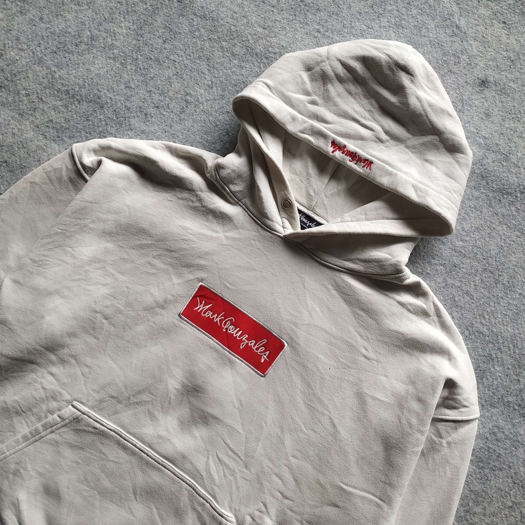 Jaket hoodie Mark Gonzales logo box bordir - HOODIE MARK GONZALEZ LOGO BOX - HODIE MARK GONZALEZ
