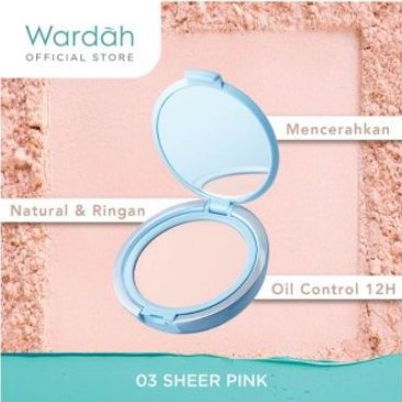 Wardah Lightening Powder Foundation Two Way Cake 12 gram