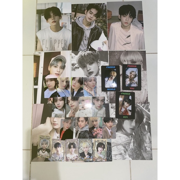TXT THE CHAOS CHAPTER FREEZE PHOTOCARD POSTCARD WEVERSE GIFT BENEFIT PRE ORDER