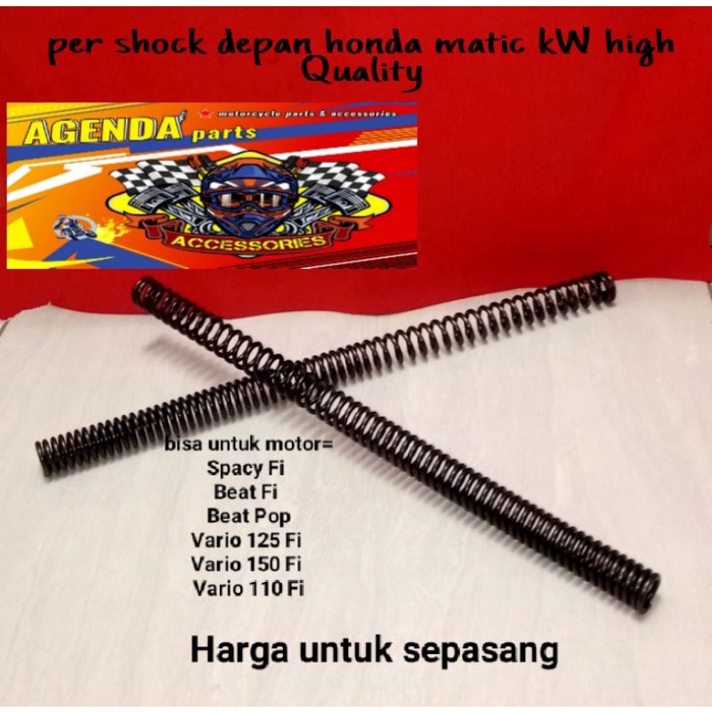 PER SHOCK DEPAN BEAT SCOOPY SPACY VARIO 110 125 150 BARANG KW PREMIUM HIGH QUALITY