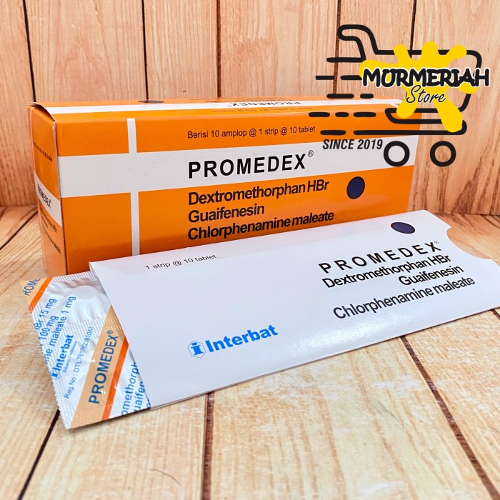 PROMEDEX STRIP isi 10 tablet-Obat Batuk Alergi & Pilek