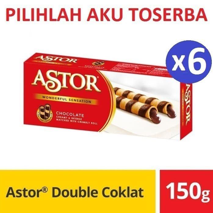 

ASTOR COKLAT 150 GR / ASTOR WAFERSTICK COKLAT 150 GR - (HARGA 6 BOX)
