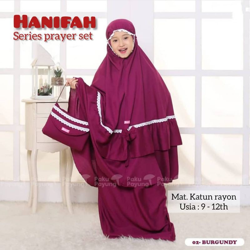 MUKENA HANIFAH (KF) fashion muslim fashion wanita
