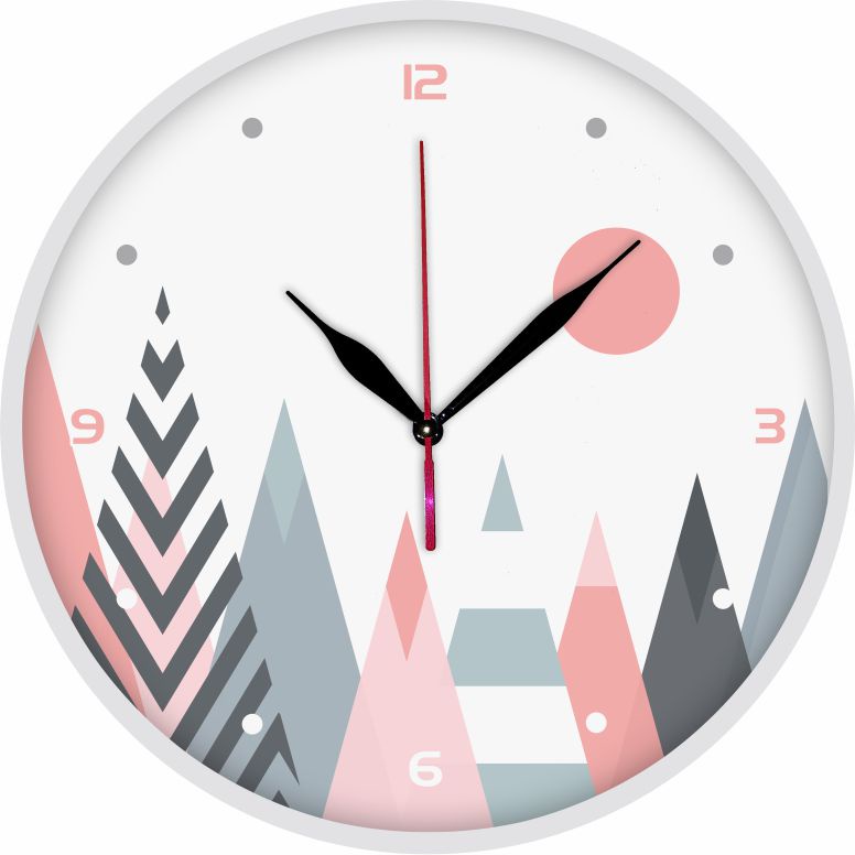 Jam Dinding Kayu Minimalis Aesthetic / Jam Dinding Shabby Unik PROMO MURAH-Gunung