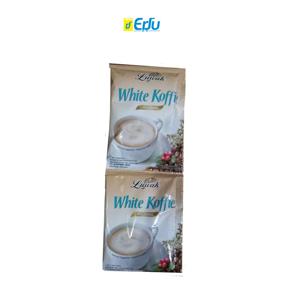 Luwak White Coffee 1 Renceng Shopee Indonesia