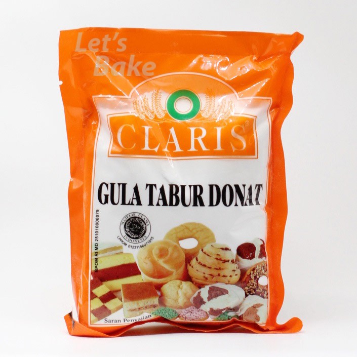 

Claris Gula halus donat / gula tabur donat 250gr