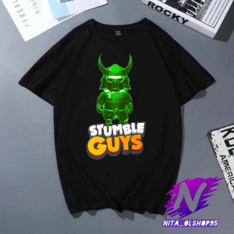 kaos anak stumble guys baju anak stumble guys skin spesial